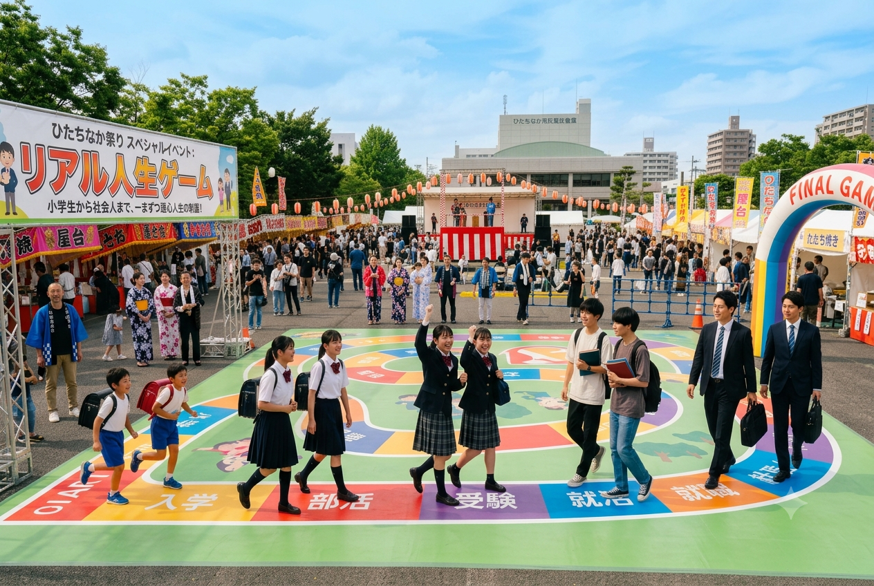 今日ひたちなかを好きになりました 第32回ひたちなか祭り「ひたちなか・みらいスイッチ」茨城県ひたちなか市