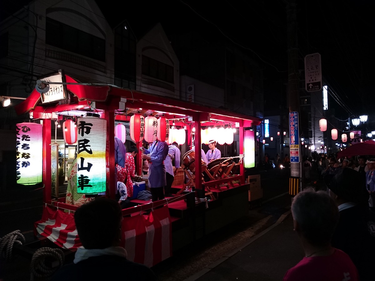 市民山車 第25回ひたちなか祭り